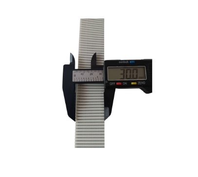 สายพาน Timing Belt OpenEnd ปลายเปิด HTD5M (PU) Polyurethane สีขาว หน้ากว้าง 30 มม.