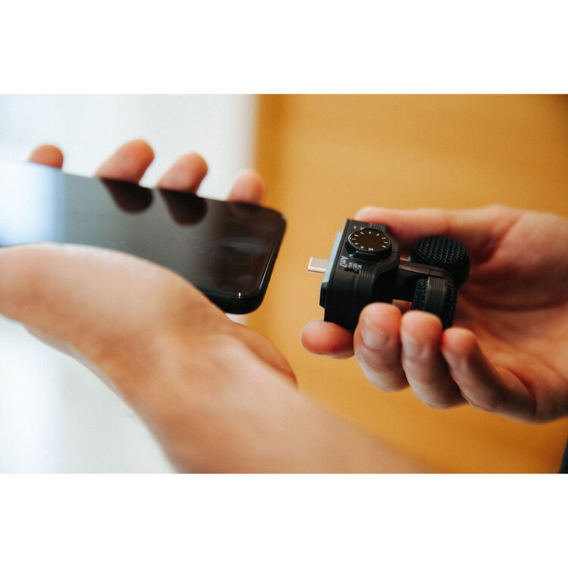 Zoom Am7 Mid-Side Stereo Microphone For Android USB-C Connector