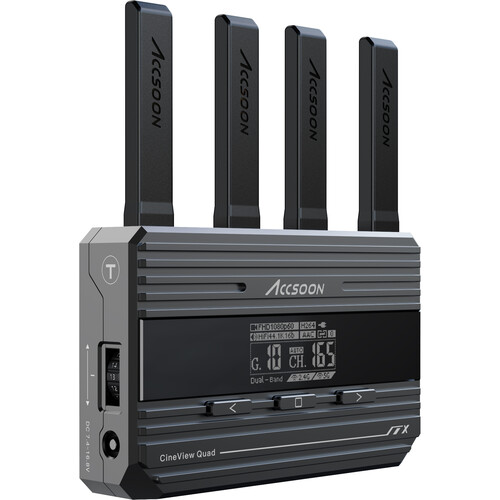 Accsoon รุ่น CineView Quad Dual-Band Wireless Video Transmission-ส่งสัญญาณภาพไร้สาย ระยะส่ง 150 เมตร