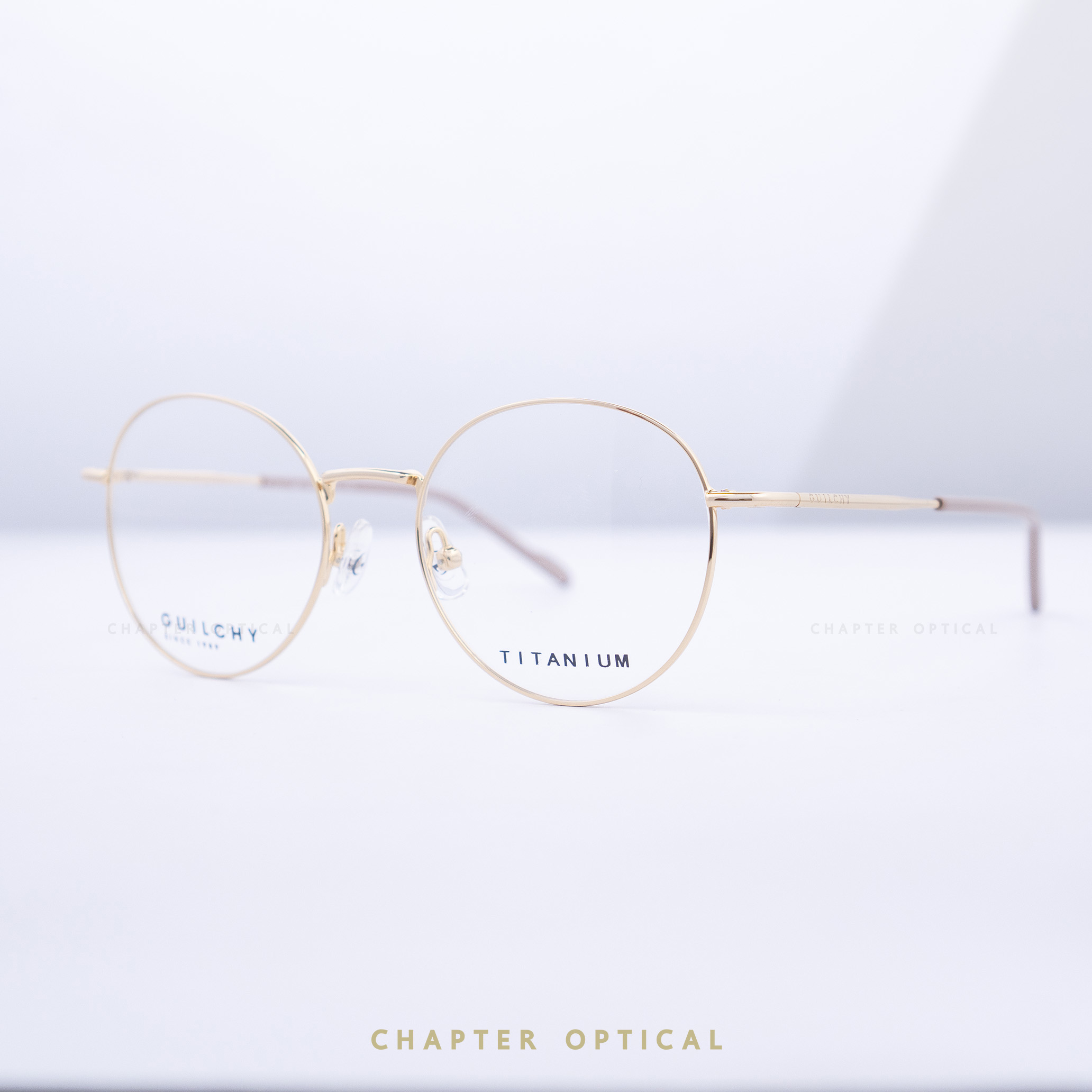 กรอบแว่นตา GUILCHY รุ่น MS-1-C03 แว่นไทเทเนียมพร้อมคลิปออนแม่เหล็ก Polarized