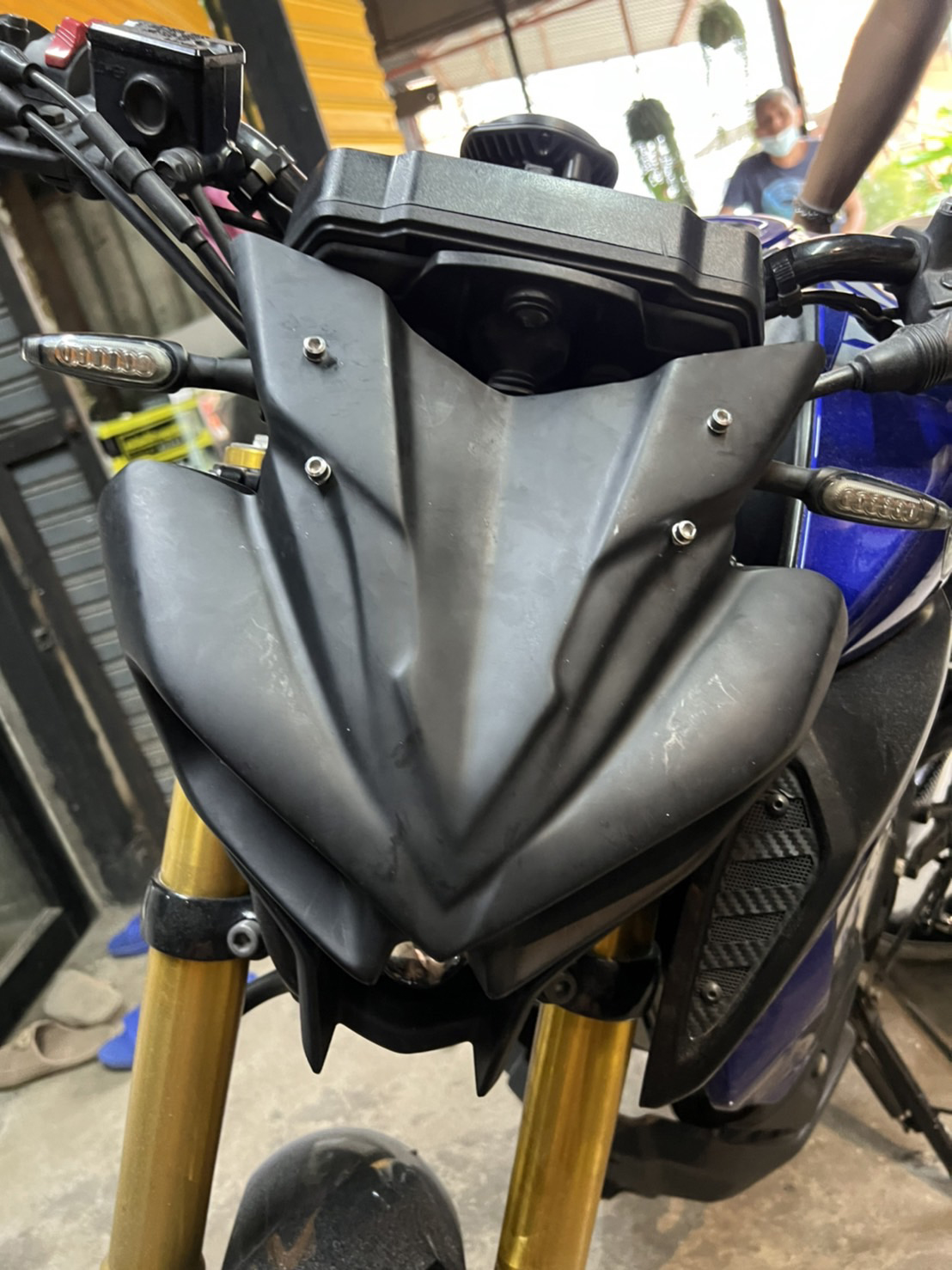 ครอบหน้าMT15 ทรงDevil