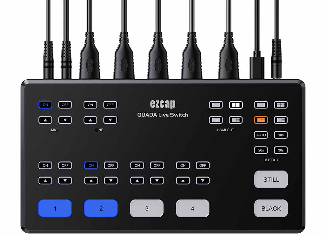 EZCAP328 QUADA LIVE SWITCH