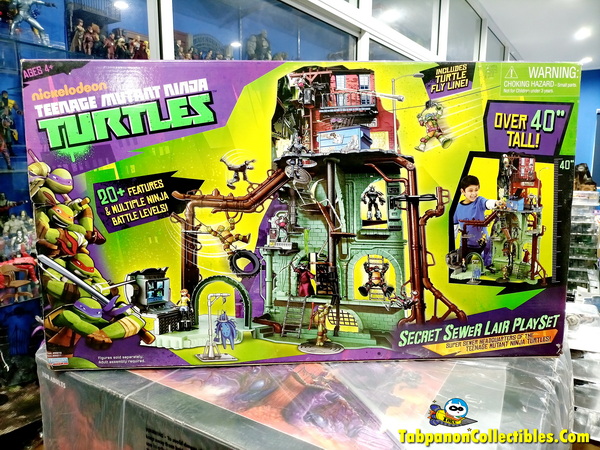 [2013.04] Nickelodeon Teenage Mutant Ninja Turtles Sewer Lair Playset (สูง 40นิ้ว สำหรับฟิกเกอร์สเกล6นิ้ว)