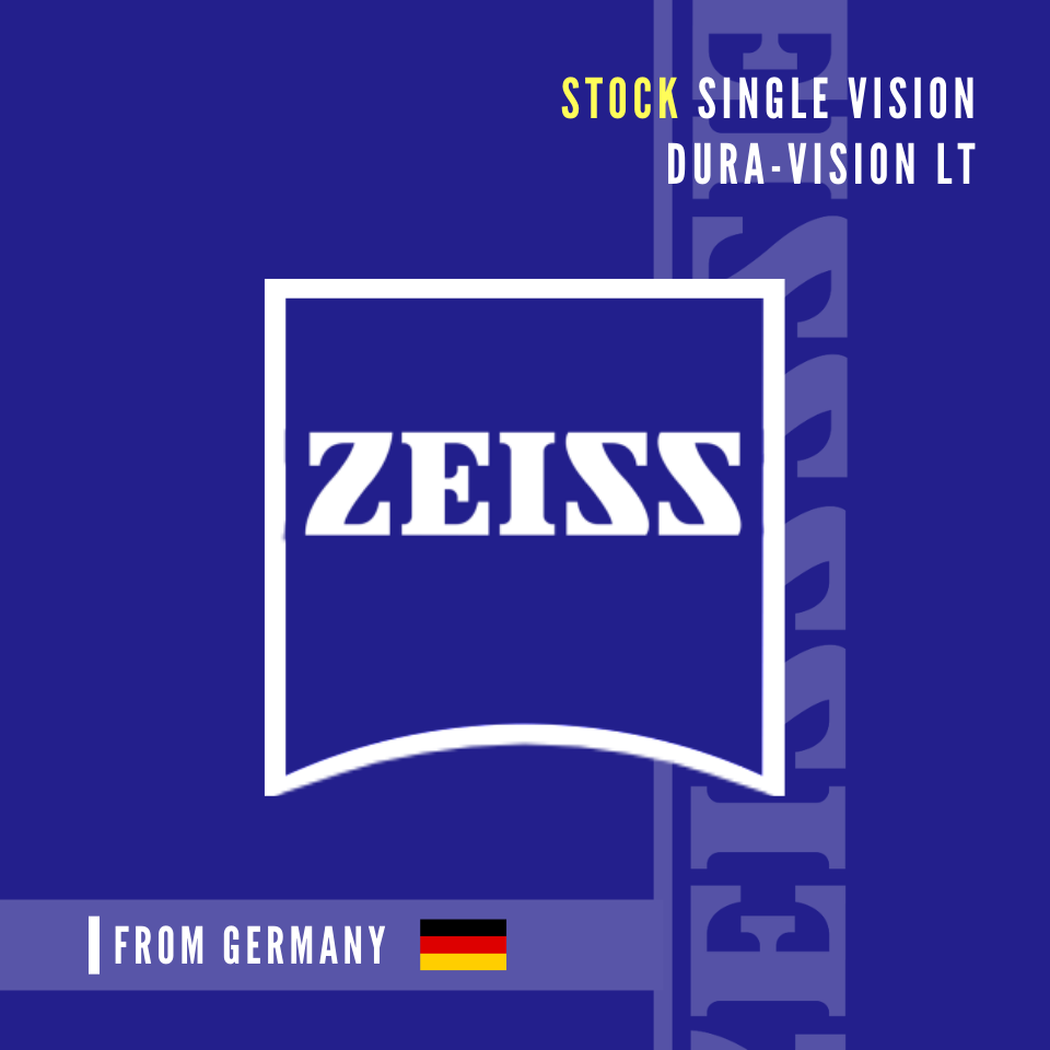 ZEISS AS DuraVision LT Stock เลนส์สายตาไซส์ ทนทานสูงสุด หมดปัญหาแสงสะท้อน