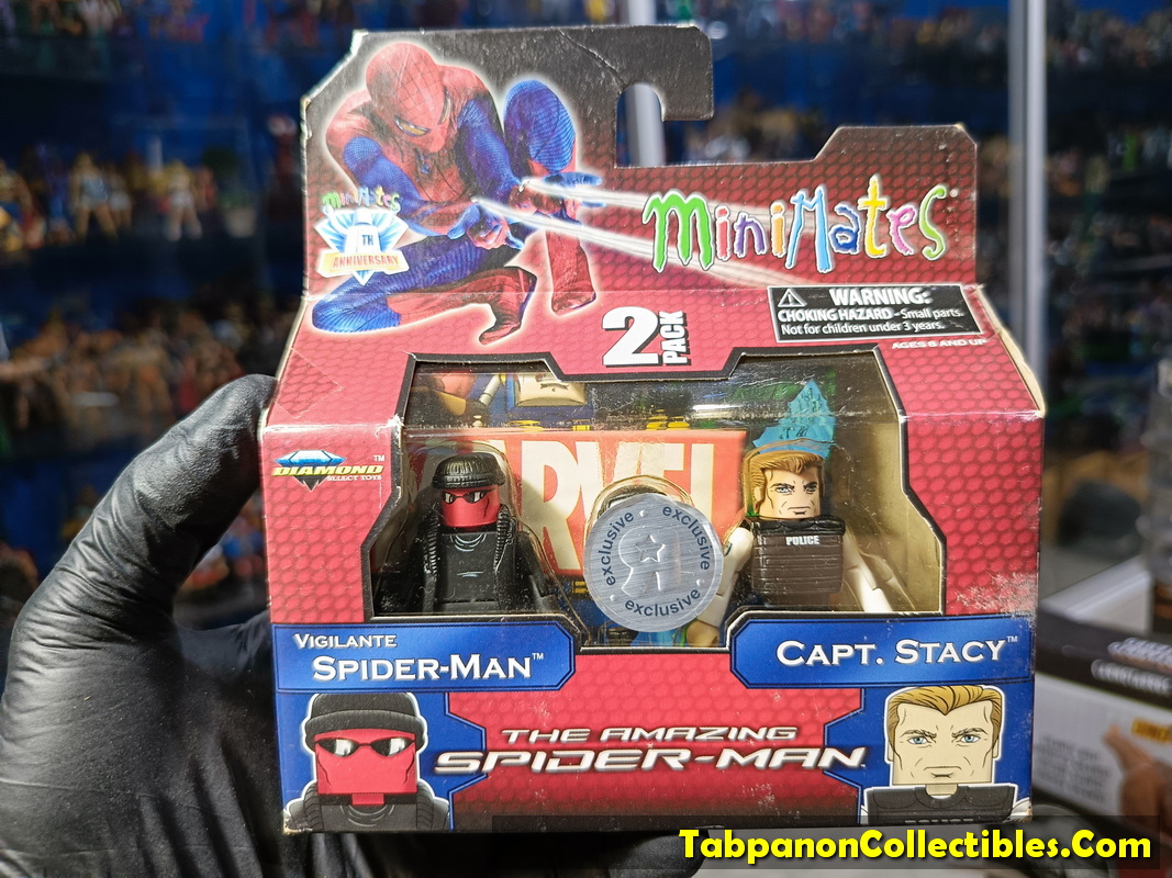 Minimates Marvel Wave 46 The Amazing Spider-Man Vigilante Spider-Man and Cap.Stacy 2-Pack