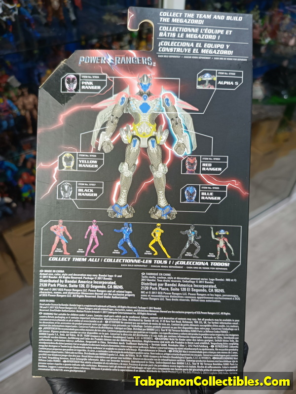 [2017.02] Bandai Power Rangers Legacy Mighty Morphin Power Rangers Movie Complete Set (6 of Figures)