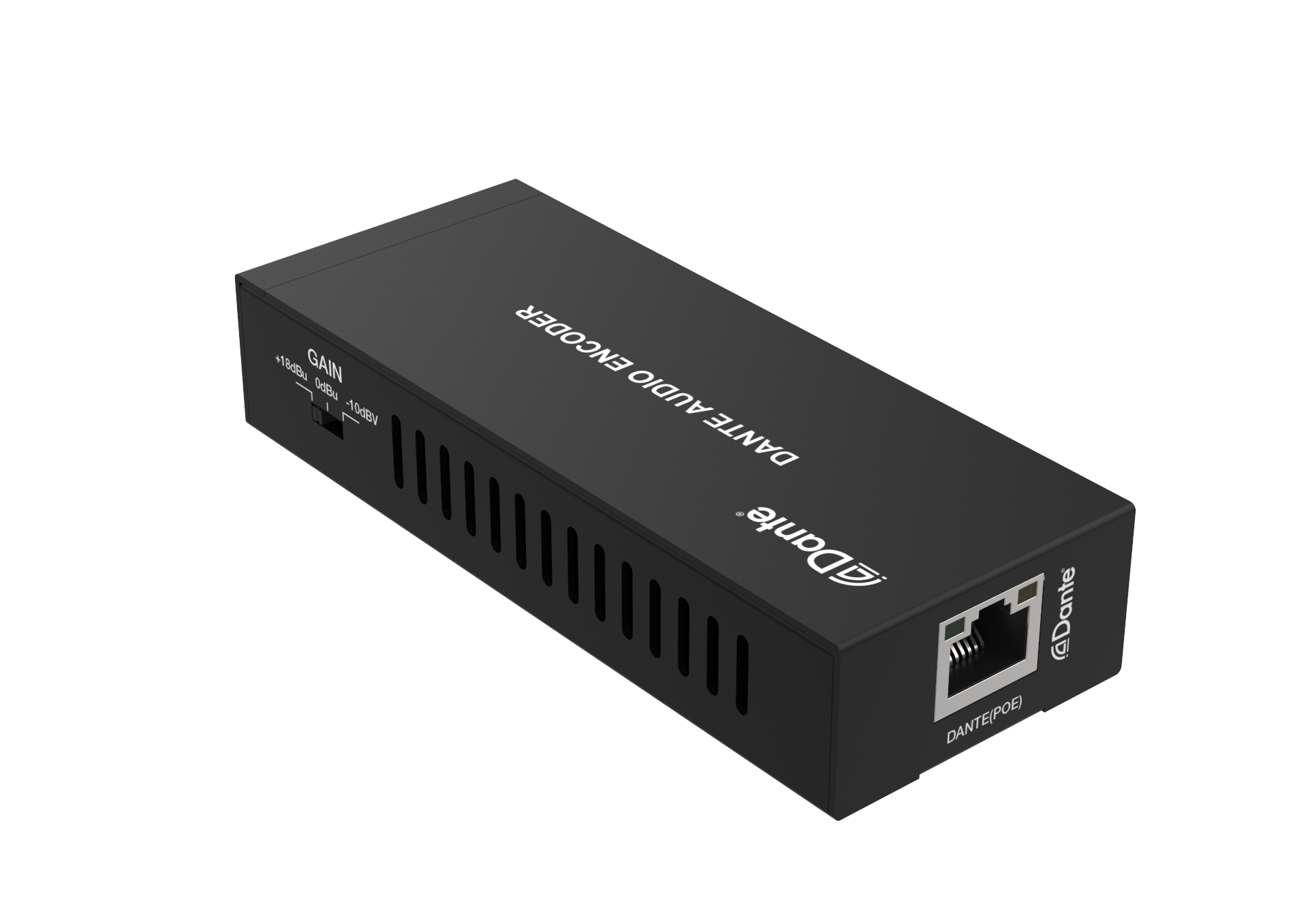 AVIP-EN-DAN - VAVE Dante 2CH Analog Audio Encoder with POE