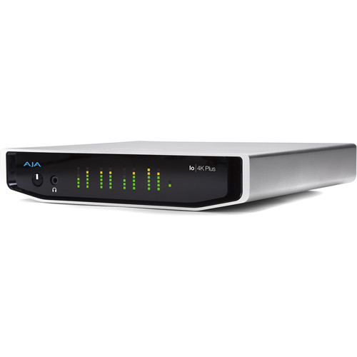 AJA Io 4K Plus Professional Video I/O for Thunderbolt 3