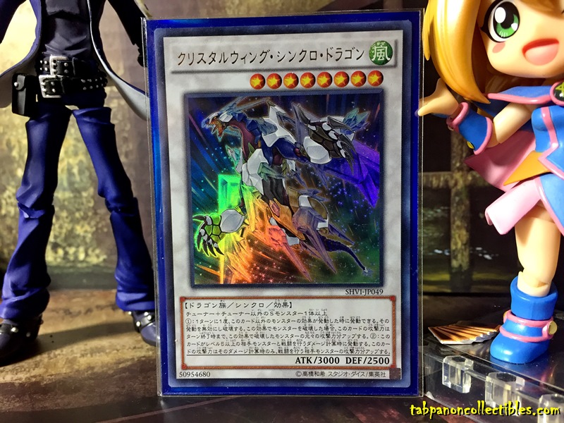 SHVI-JP049 "Crystal Wing Synchro Dragon" (Ultra Rare)