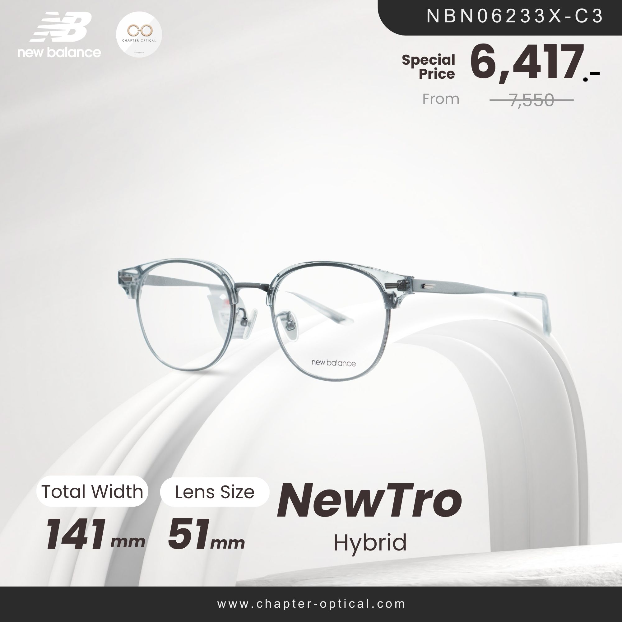NEW BALANCE | NewTro Series | รุ่น NBN06233X-C3