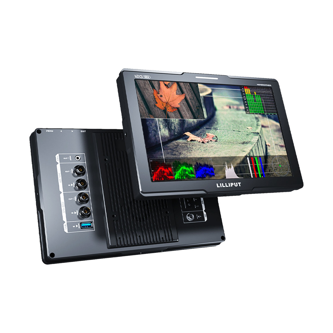 Lilliput Q10 10.1" HDMI 2.0 / 2x 12G-SDI ultra high brightness on-c