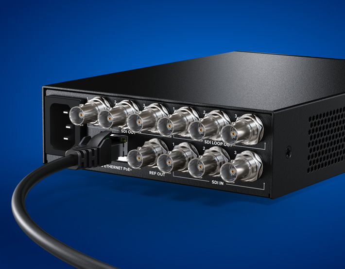 Blackmagic 2110 IP Mini IP to HDMI SFP