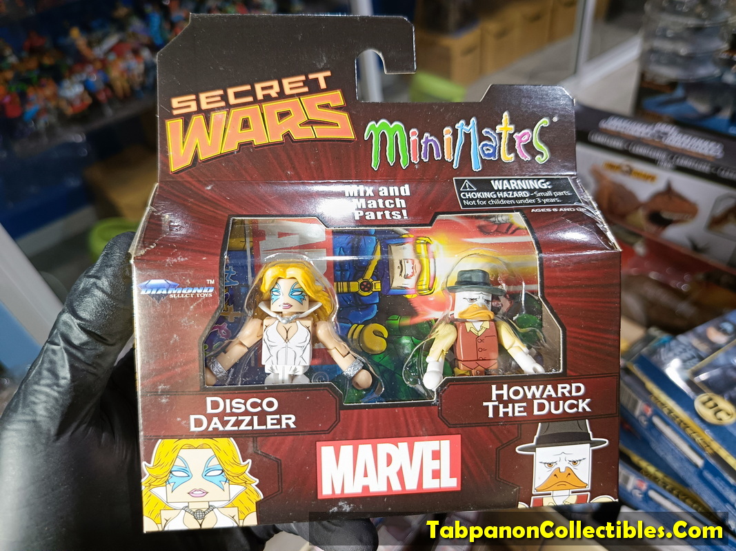 Minimates Marvel TRU Exclusive Wave 21 Disco Dazzler and Howard The Duck 2-Pack