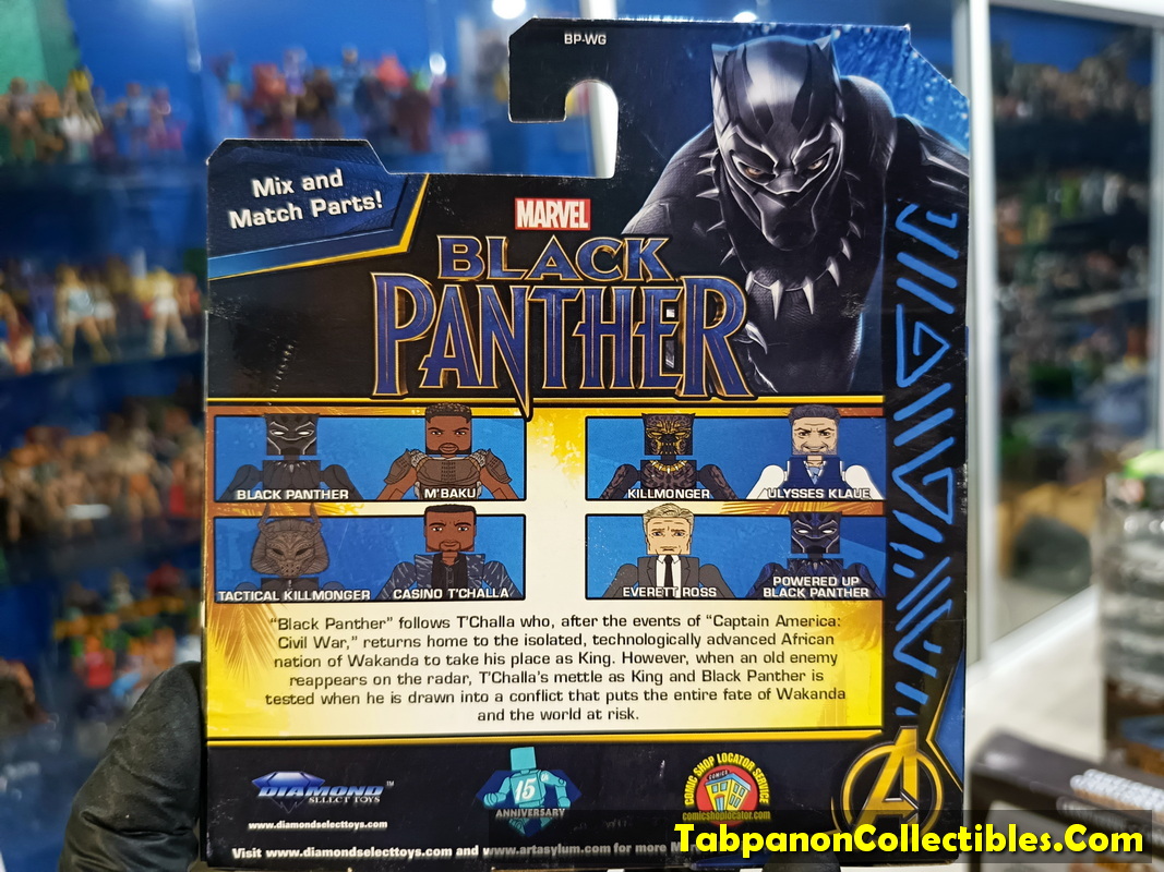 Minimates Marvel Black Panther Movie Killmonger & Ulysses Klaue 2-Pack