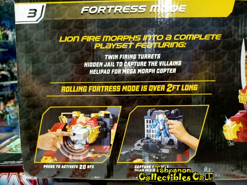 [2017.07] Bandai America Power Rangers Ninja Steel Lion Fire Fortress Zord 20-Inch (for 6-Inch Figure)