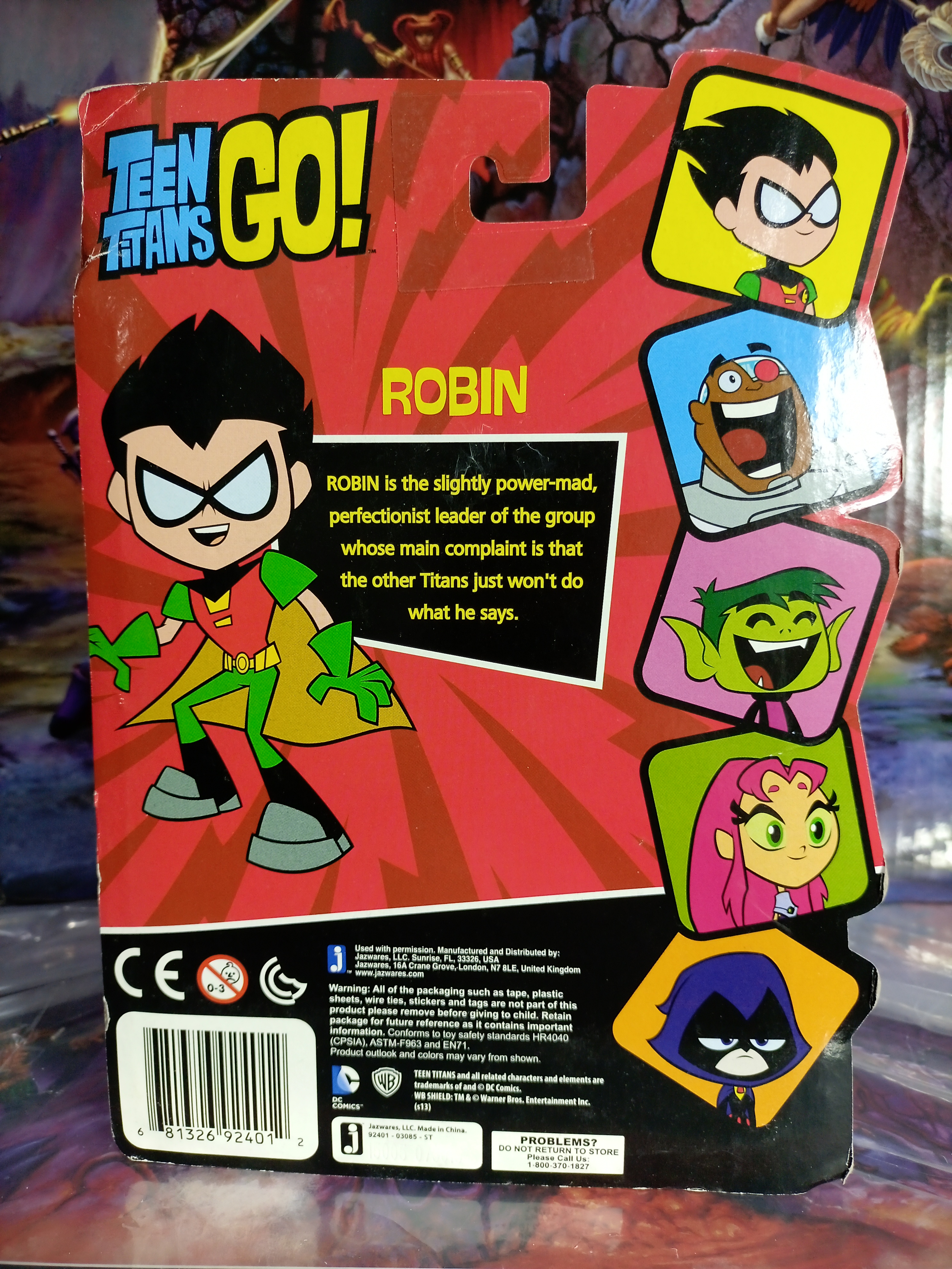 [2014.07] Jazwares TEEN TITANS GO! Robin 5-Inch Figure
