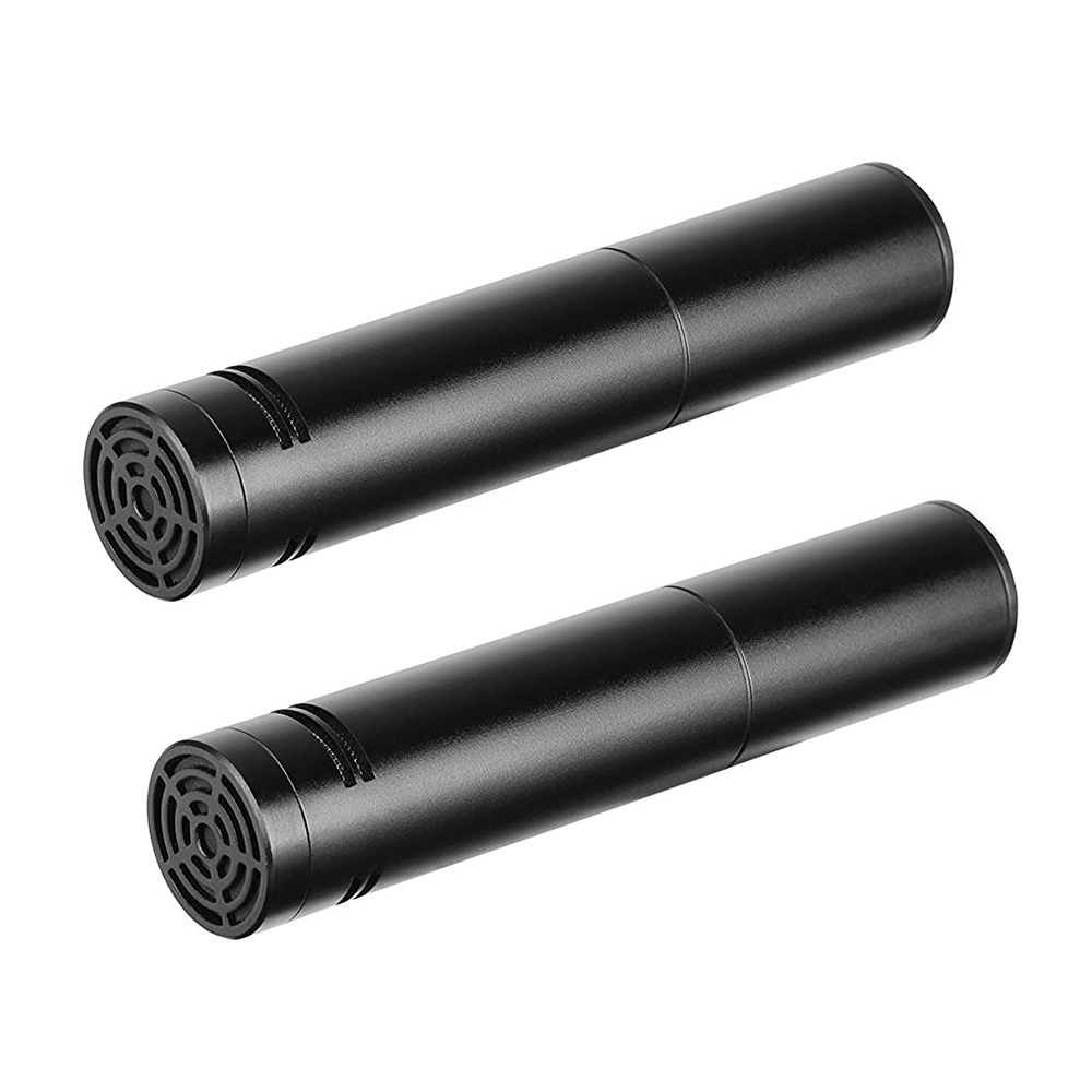 Saramonic SR-M500 Matched Pair of Compact Cardioid Studio Condenser Microphones with Windshields