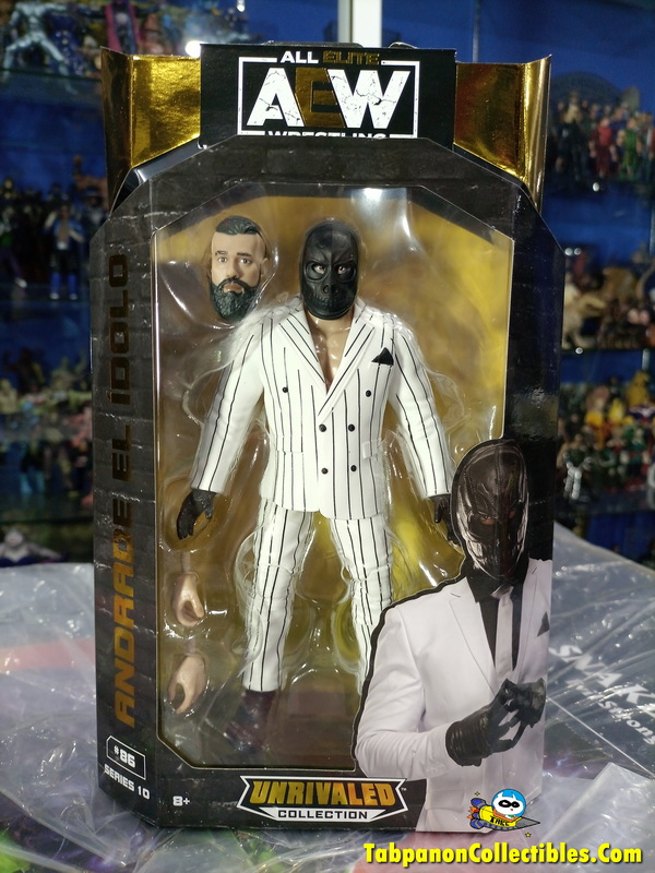 [2022.11] Jazwares AEW Unrivaled 10 Andrade El Idolo 7-Inch Action Figure
