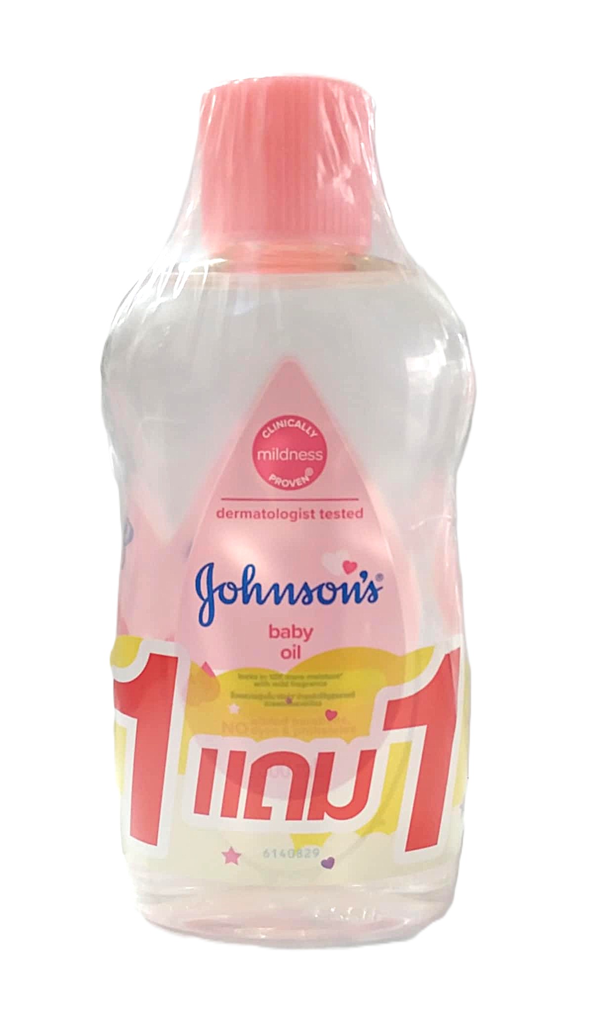 ( แพคคู่ ) จอห์นสัน เบบี้ ออยบำรุงผิว เบบี้ออย 300 มล. Johnson's Baby Oil 300 ml.
