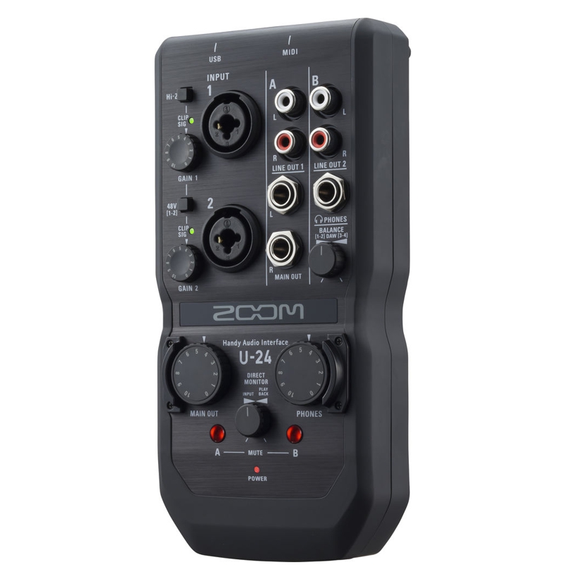 Zoom U-24 Handy Audio Interface