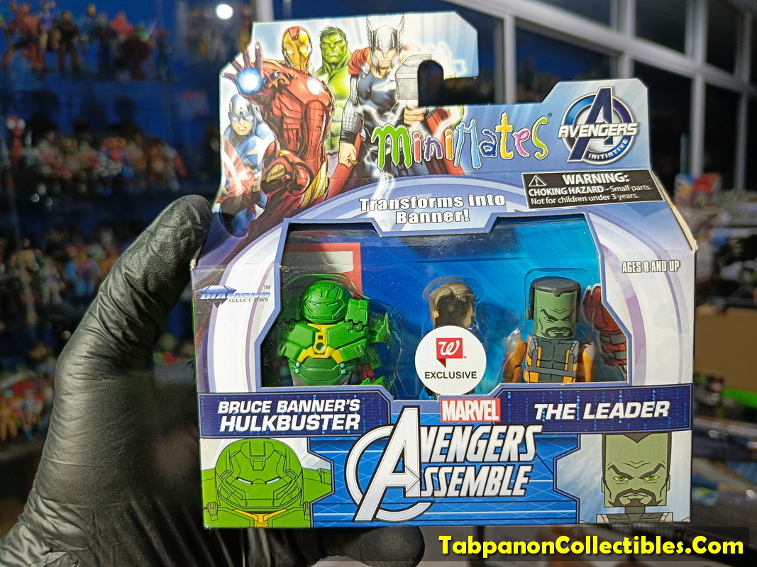 Minimates Marvel Walgreens S5 Bruce Banner Hulkbuster and The Leader 2-Pack
