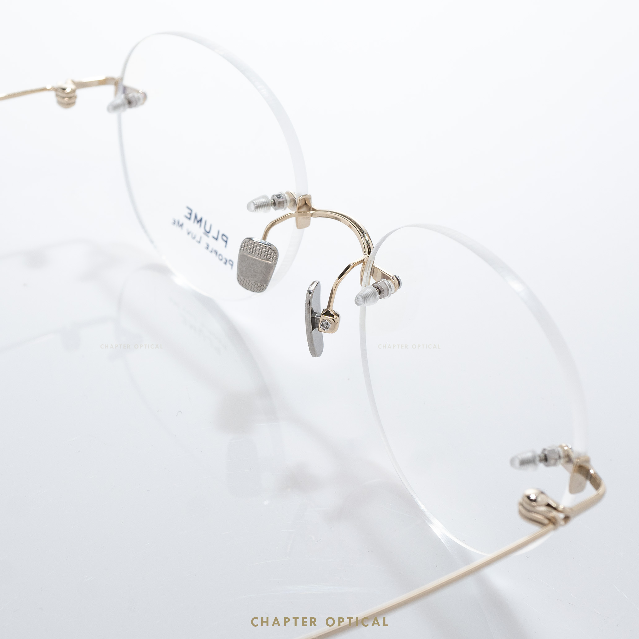 กรอบแว่นตาแบรนด์ PLUME รุ่น P-2976-C3 แบรนด์เกาหลีใต้แท้ สินค้านำเข้า