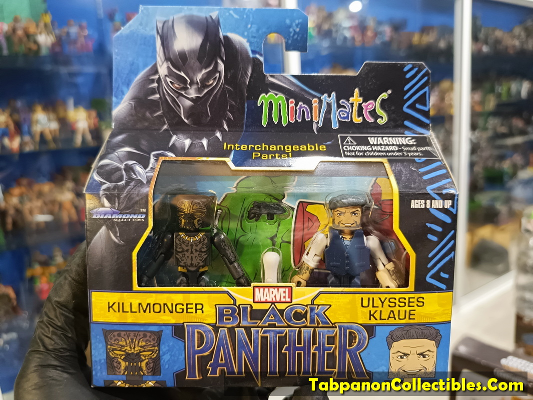 Minimates Marvel Black Panther Movie Killmonger & Ulysses Klaue 2-Pack