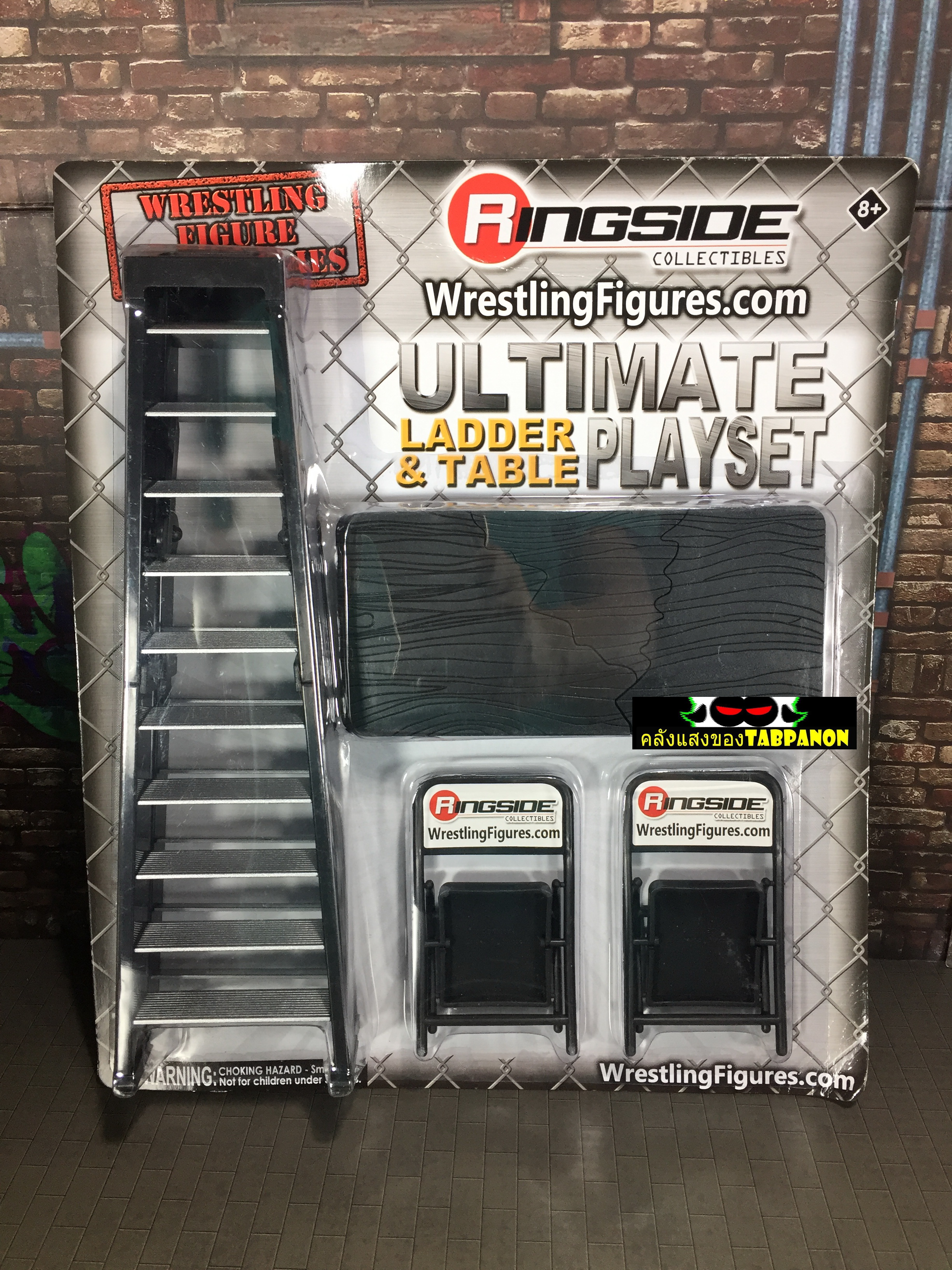 Wretling Accessories - Ultimate Playset Ladder & Table (แพ็คแบบเก่า)