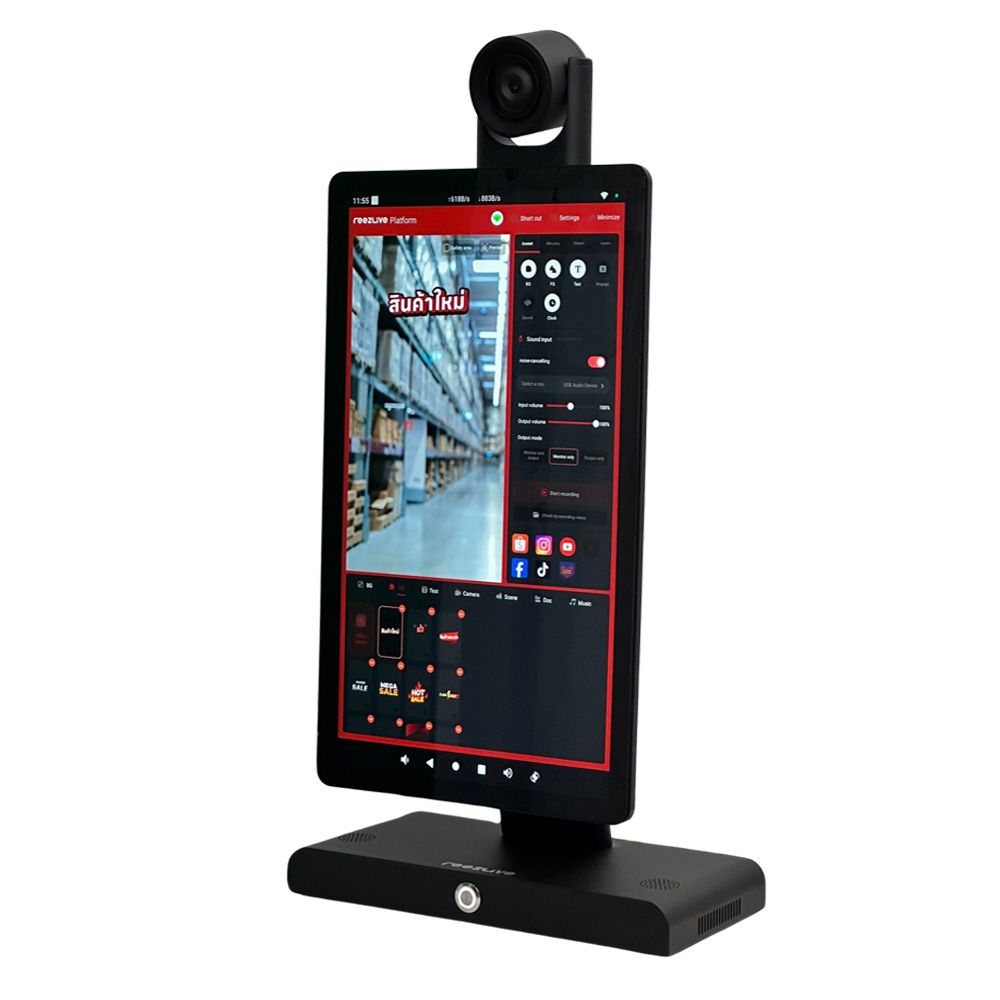 Reezlive Live Streaming Machine [Gen 2] อุปกรณ์ไลฟ์สด มืออาชีพ