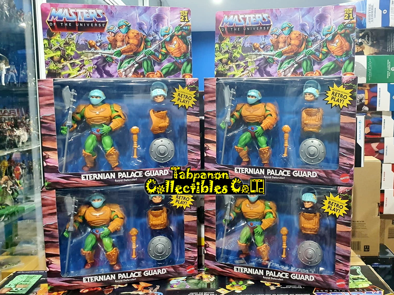 [2021.10] Mattel MOTU Origins Exclusive Eternian Palace Guard 6-Inch Figure ( Set 4 of Figures) เซ็ต 4 กล่อง