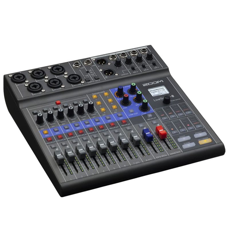 ZOOM THE LIVETRAK L-8 มิกเซอร์ ดิจิตอล 8 แชนแนล 6 Mic, 2 Line