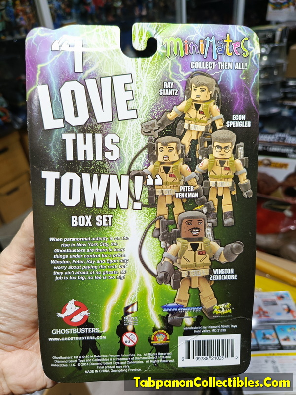 Minimates Ghostbusters "I Love This Town" Boxset