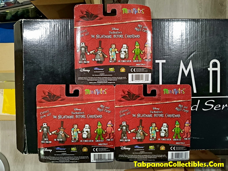 Minimates NBX Minimates NBX The Nightmare Before Christmas Set (3 box)