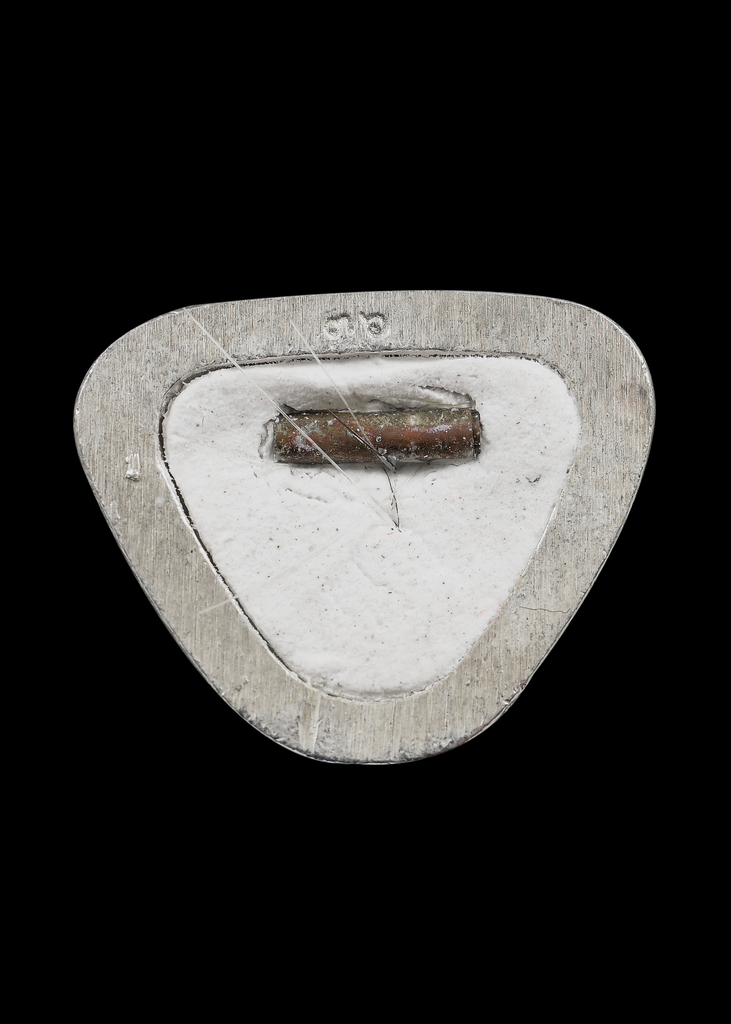 รูปเหมือนหลวงปู่ป่วน เนื้อเงินแท้ฝังตะกรุด หลวงปู่ป่วน วัดช้างน้อย อายุ 93 ปี