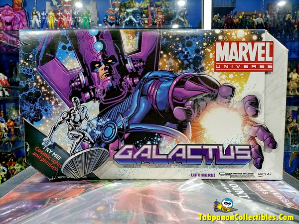 [2010.07] Hasbro Marvel Universe Masterworks Galactus with Silver Surfer (USED) มือ2