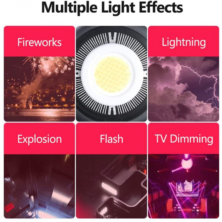 NiceFoto HC-1000SB LED 100W 5600K สีตรง CRI95+ TLCI95+ ไฟสตูดิโอคุณภาพสูง รับประกันศูนย์ไทย