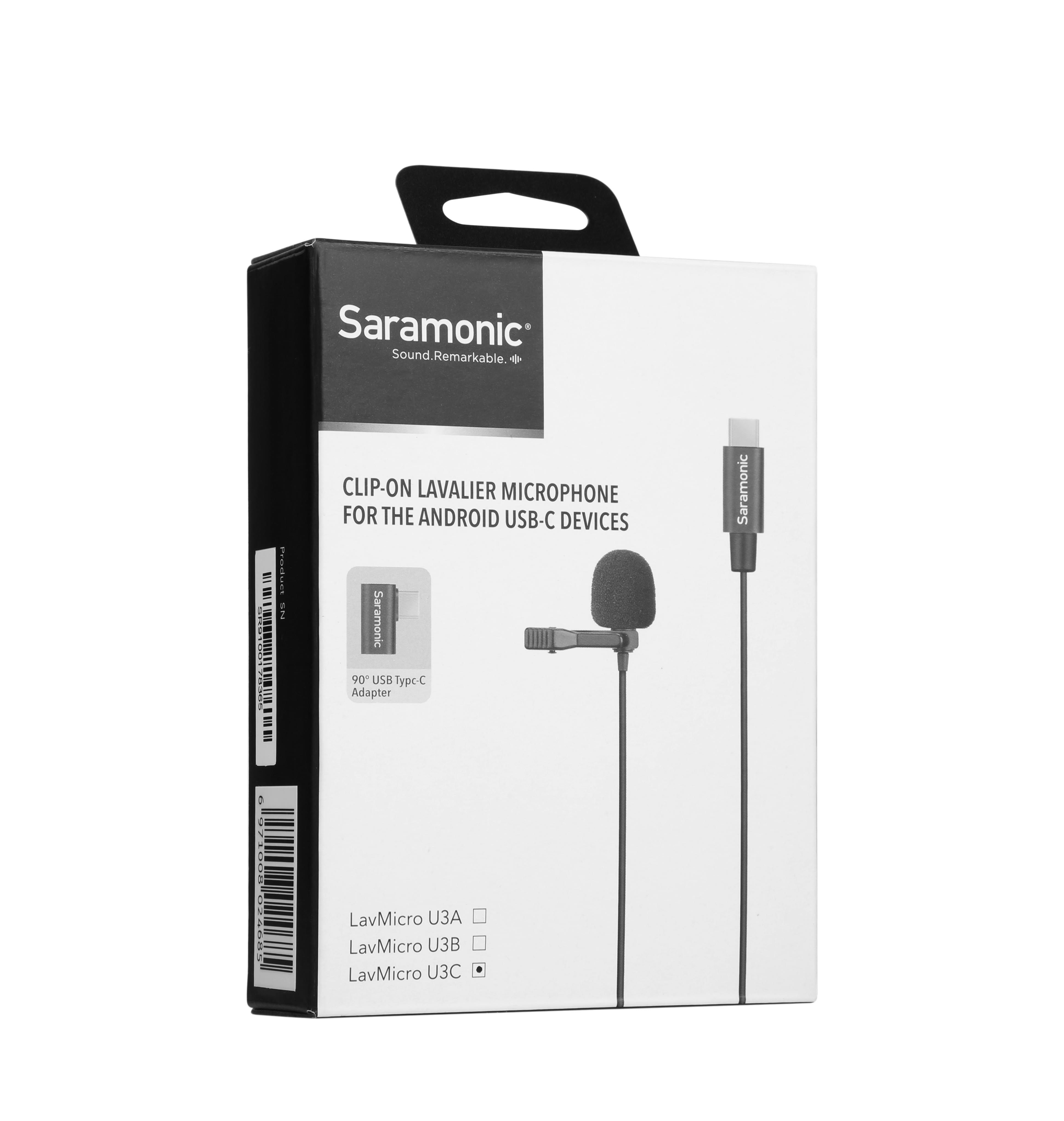 Saramonic-LavMicro U3C ไมโครโฟน | รับประกันศูนย์ 100%