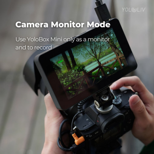 Yolobox Mini All-In-One Live Streaming Encoder & Touchscreen Control Monitor