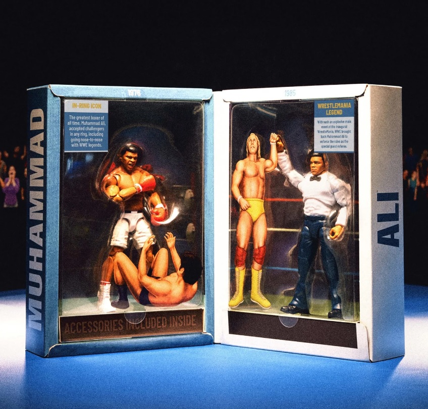 [2023.09] WWE Ultimate Edition Muhammad Ali Action Figure Set