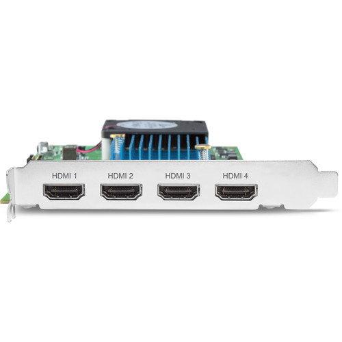 AJA KONA HDMI 4-Channel HDMI Capture Card for Multi-Channel HD or Dual-Channel UltraHD