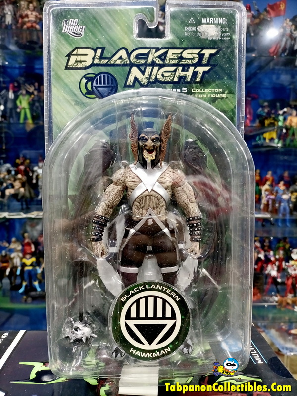 [2010.08] DC Direct Blackest Night Series 5 Black Lantern Hawkman 7-Inch Action Figure
