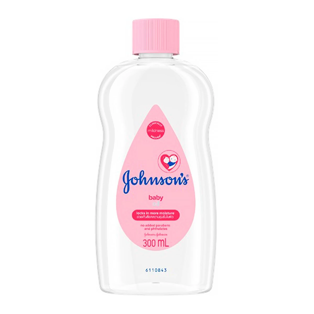 Johnson's Baby Oil จอห์นสัน เบบี้ ออยล์ 300 มล. ( 1 ขวด )