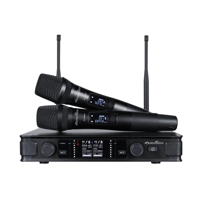 SOUNDVISION SU-850DA ชุดไมค์ลอย ดิจิตอล มือถือคู่ ย่าน UHF