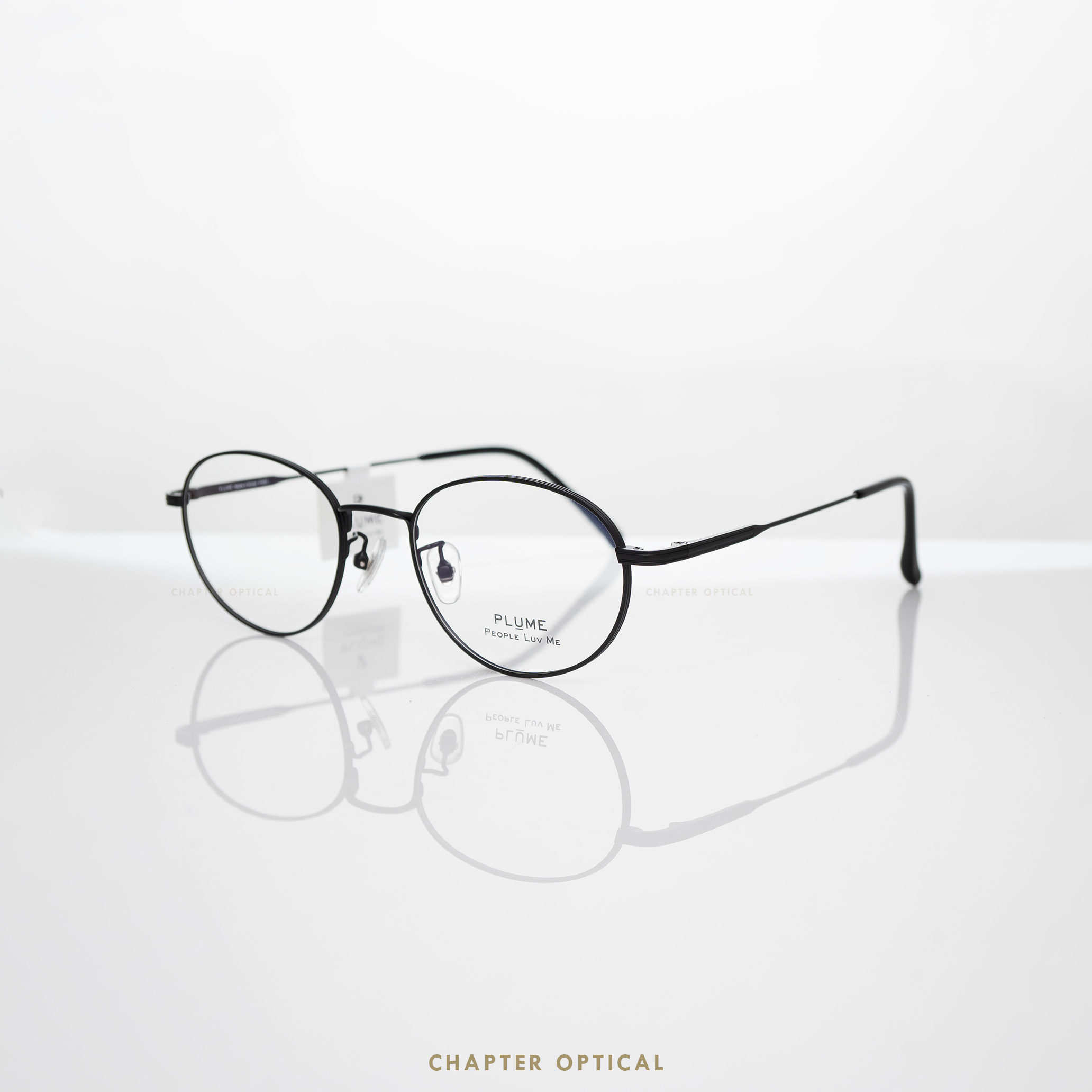 กรอบแว่นตาแบรนด์ PLUME รุ่น P-2981-C1 แบรนด์เกาหลีใต้แท้ สินค้านำเข้า