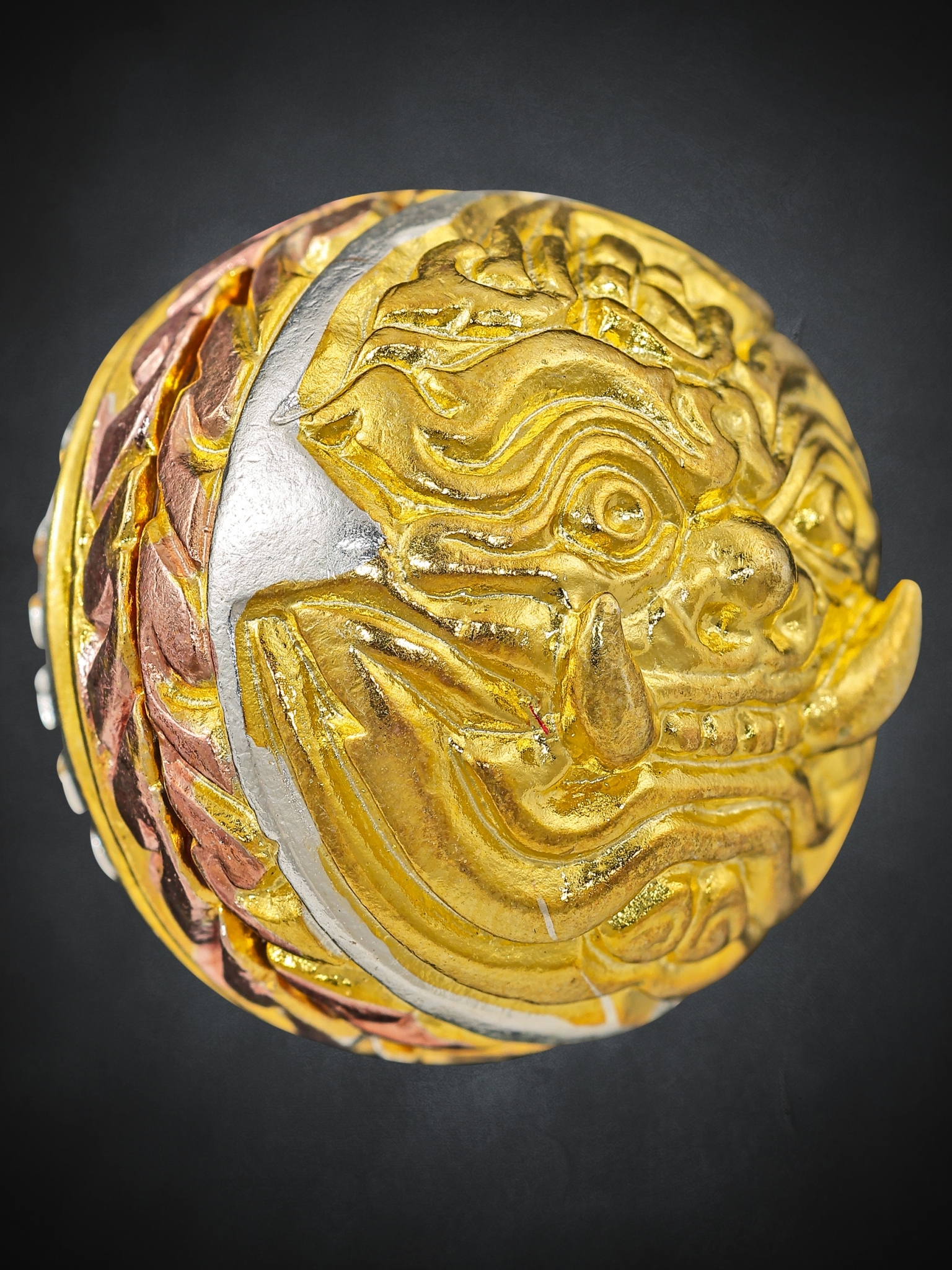 ✦ปรอทกรอ พระราหู รุ่น๒✦ ✅โคตรเศรษฐีนะจังงัง✅ ❊เนื้อสามกษัตริย์❊ ⚡หลวงปู่จันทร์ พระผู้เฒ่าปากพระร่วง⚡