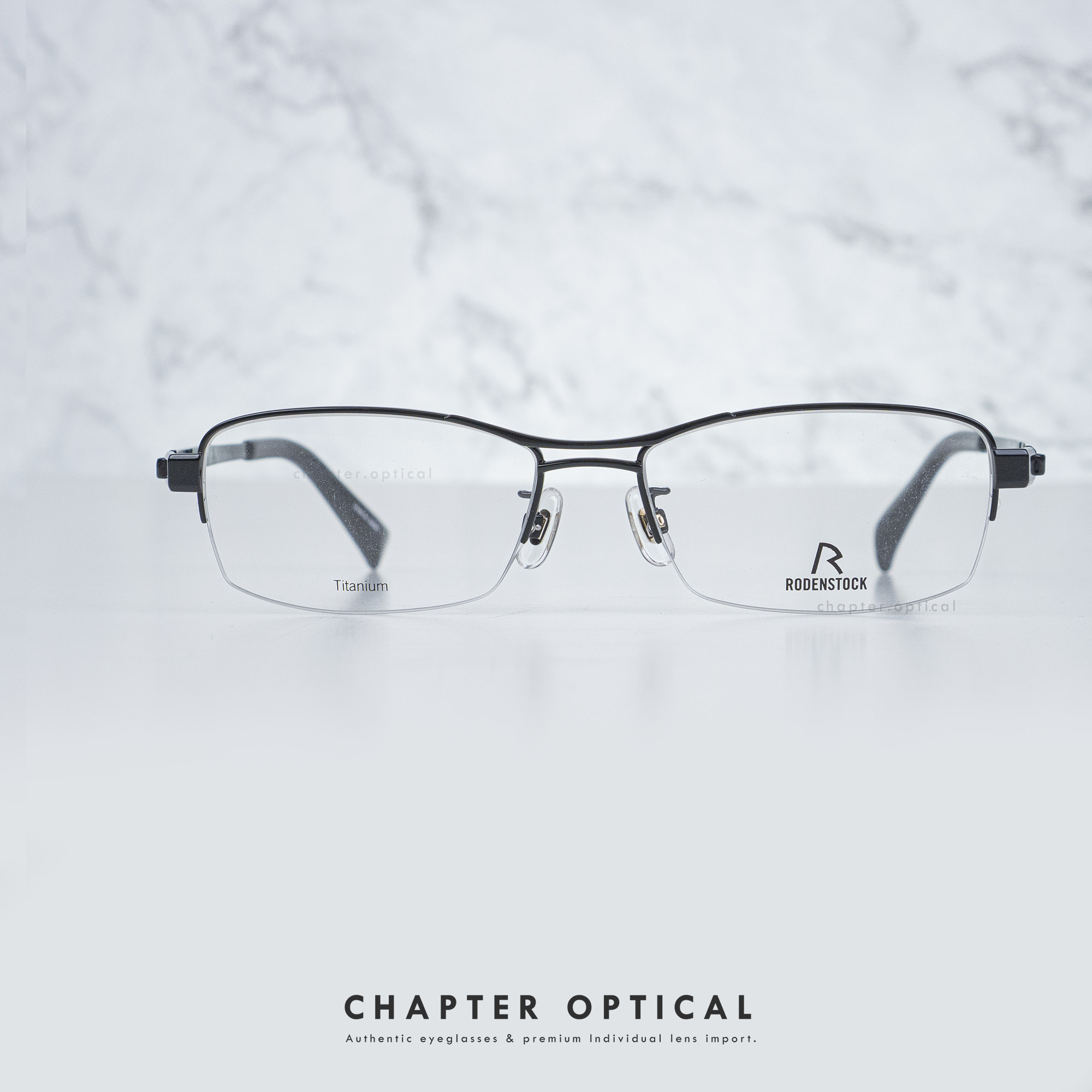 กรอบแว่น Rodenstock | R2033-D-145-Titanium