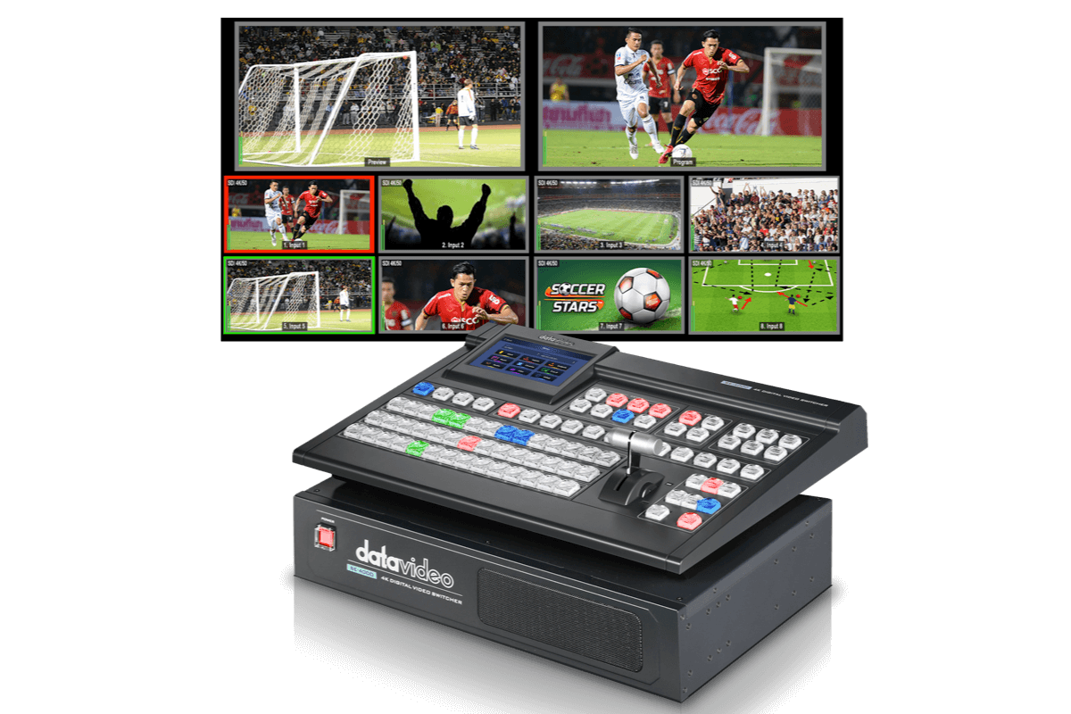 SE-4000 : 4K 8-Channel Digital Video Switcher