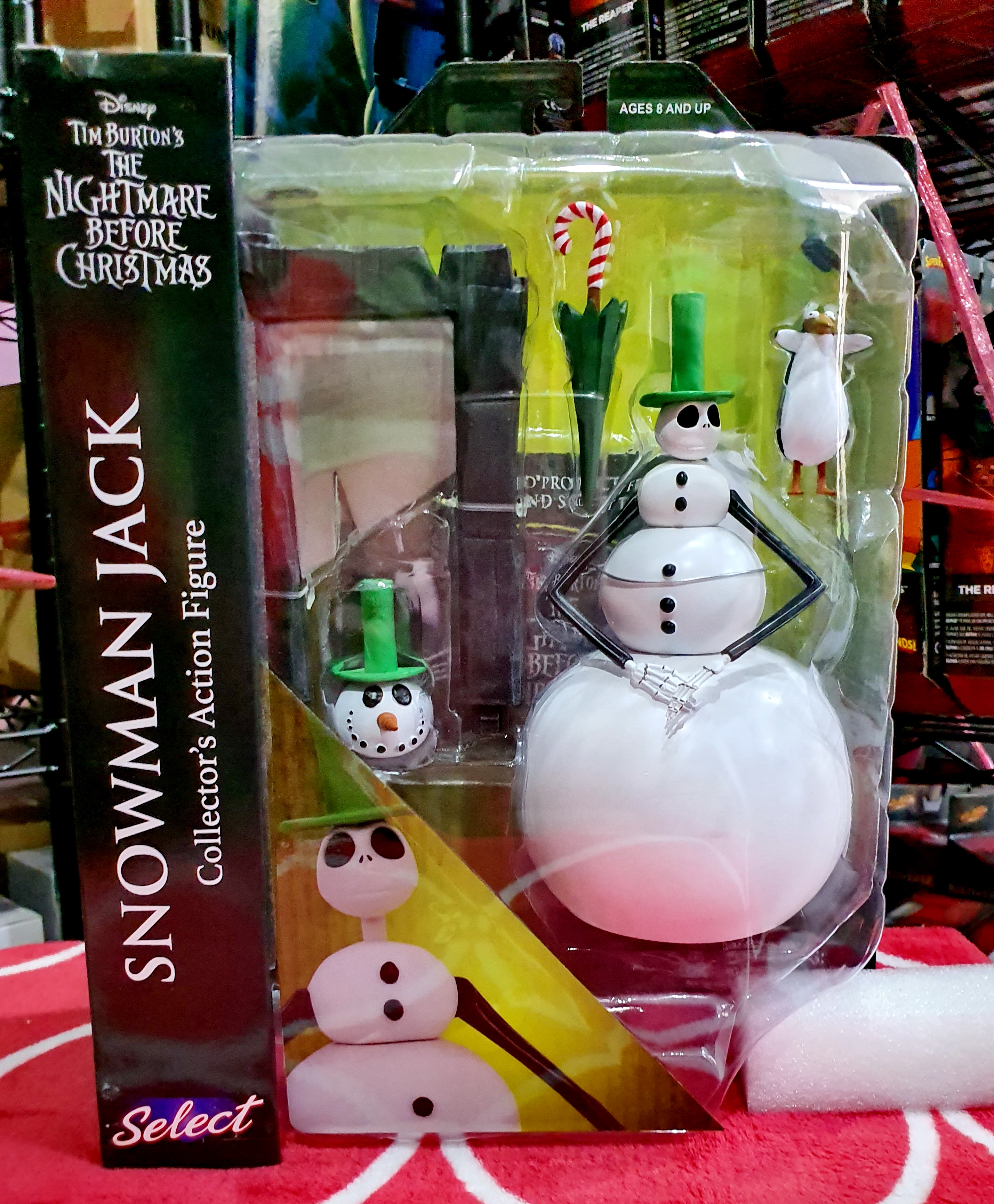 [2019.12] DST Nightmare Before Christmas Select Series 7 Snowman Jack Skellington Action Figure