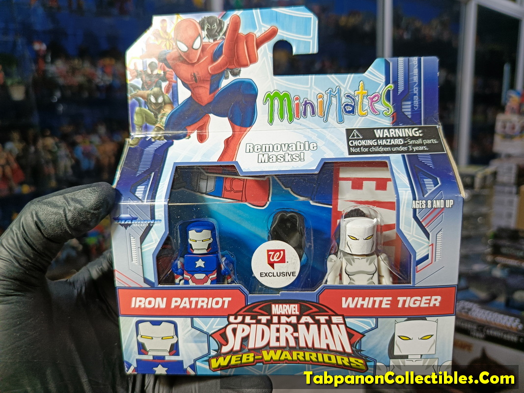 Minimates Marvel Walgreens S6 Iron Patriot and White Tiger 2-Pack