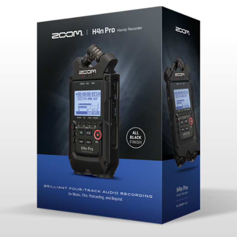 Zoom H4N PRO BLACK Handy Recorder